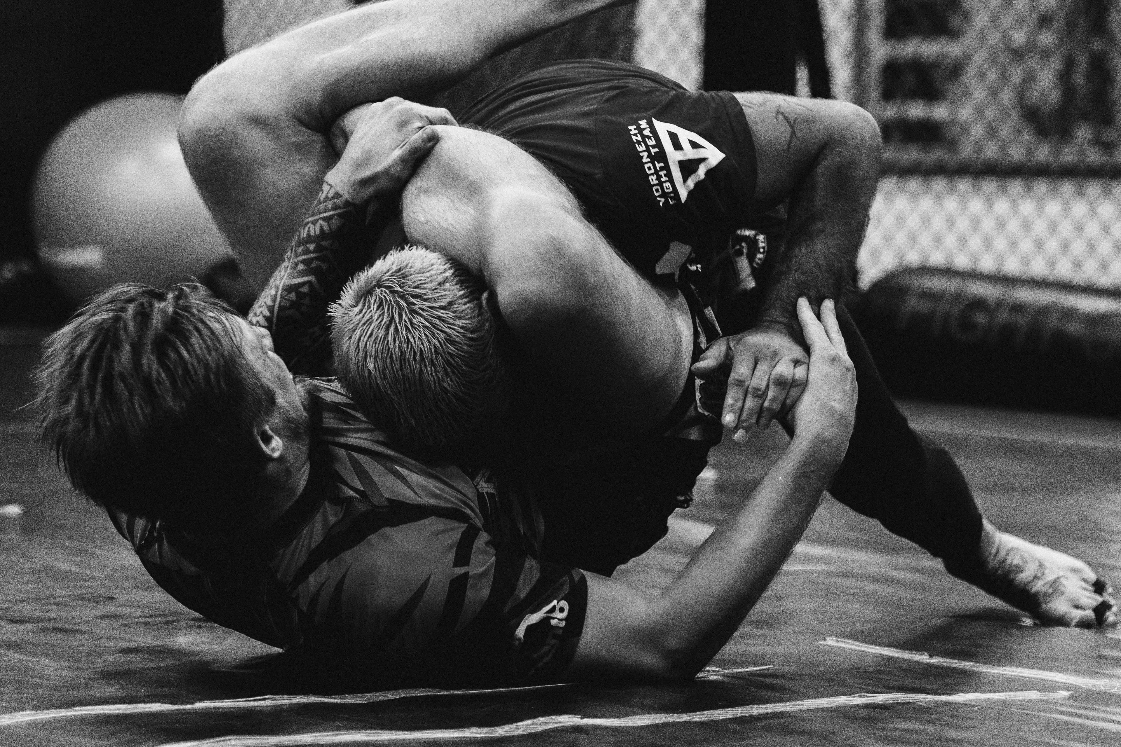 BJJ training session